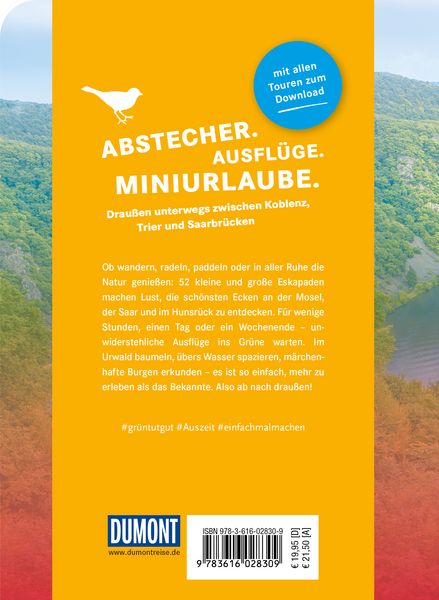Produktbild: 52 kleine & gro&szlig;e Eskapaden Mosel, Saar und Hunsr&uuml;ck