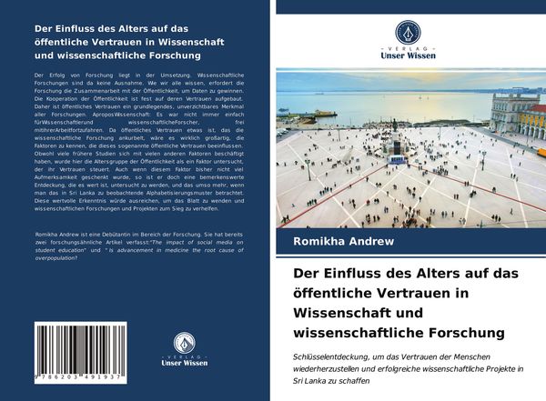 Produktbild: Der Einfluss des Alters auf das &ouml;ffentliche Vertrauen in Wissenschaft und wissenschaftliche Forschung