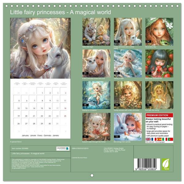 Produktbild: Brunner-Klaus, L: Little fairy princesses - A magical world
