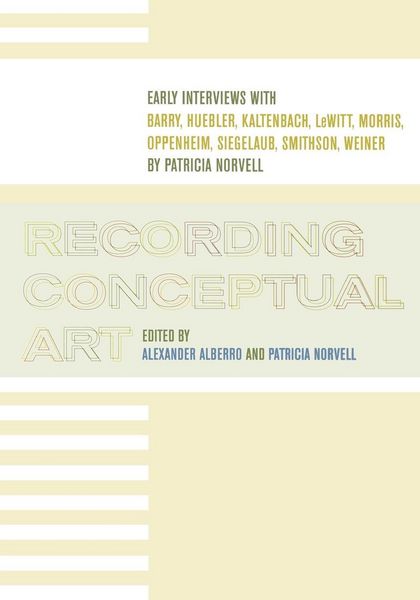 Produktbild: Recording Conceptual Art