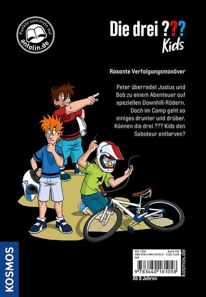 Produktbild: Die drei ??? Kids,103, SOS im Bike-Park
