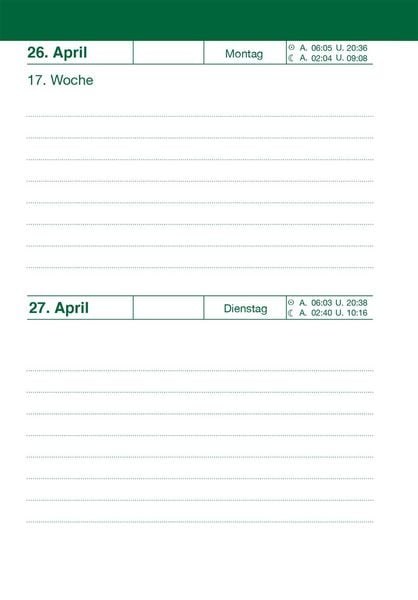 Produktbild: WILD UND HUND Edition: Taschenkalender 2027