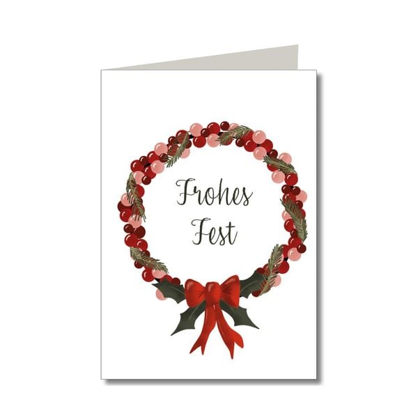 Produktbild: KEITCARDS Weihnachtskarten mixed Set, 3 x Postkarten und 3 x Klappkarten