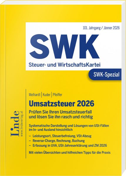 Produktbild: SWK-Spezial Umsatzsteuer 2026