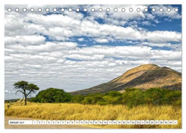 Produktbild: Namibia & Botswana (Tischkalender 2027 DIN A5 quer), CALVENDO Monatskalender