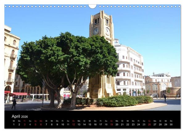 Produktbild: LIBANON 2026 (Wandkalender 2026 DIN A3 quer), CALVENDO Monatskalender