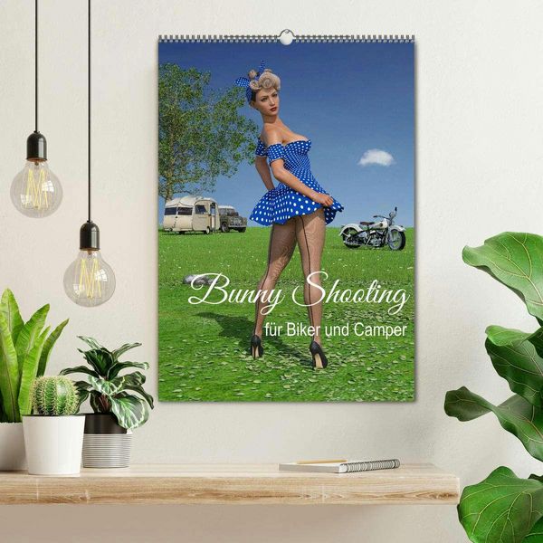 Produktbild: Bunny Shooting (Wandkalender 2026 DIN A2 hoch), CALVENDO Monatskalender