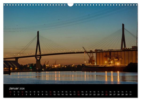 Produktbild: Mein Hamburg (Wandkalender 2026 DIN A3 quer), CALVENDO Monatskalender