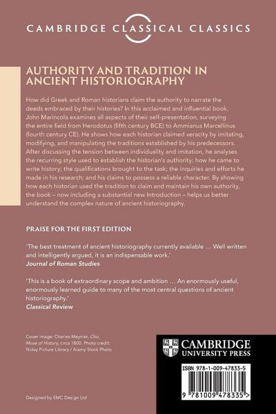 Produktbild: Authority and Tradition in Ancient Historiography