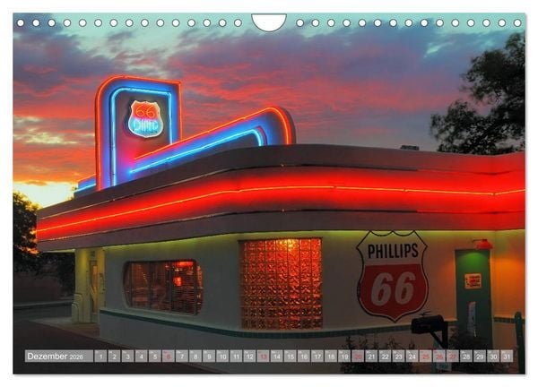 Produktbild: American Diner - es gibt sie noch (Wandkalender 2026 DIN A4 quer), CALVENDO Monatskalender