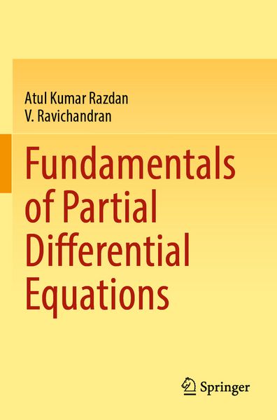 Produktbild: Fundamentals of Partial Differential Equations