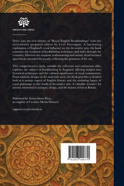 Produktbild: Royal English Bookbindings