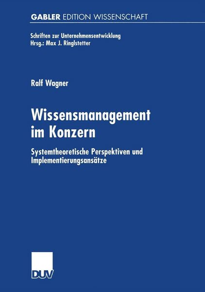 Produktbild: Wissensmanagement im Konzern