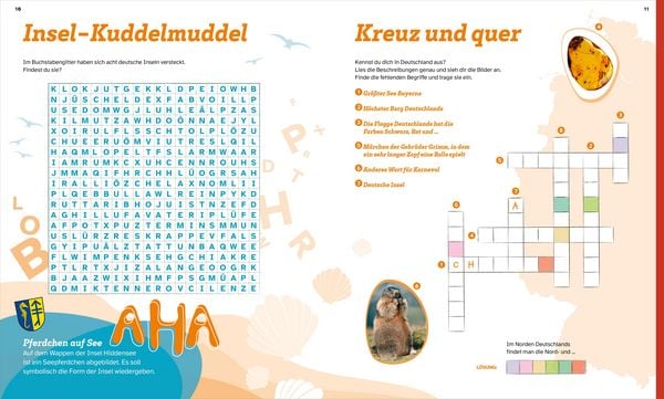 Produktbild: WAS IST WAS R&auml;tseln und Stickern: Deutschland