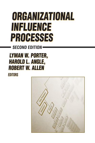 Produktbild: Organizational Influence Processes