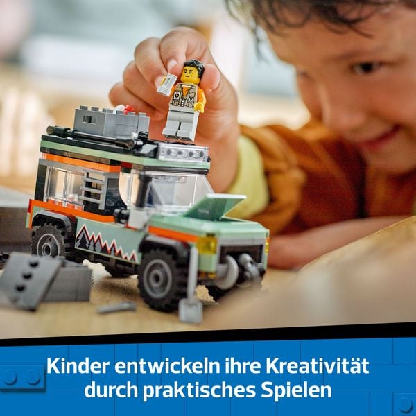 LEGO City Offroad Geländewagen - Bauspielzeug Set für Kinder 60447