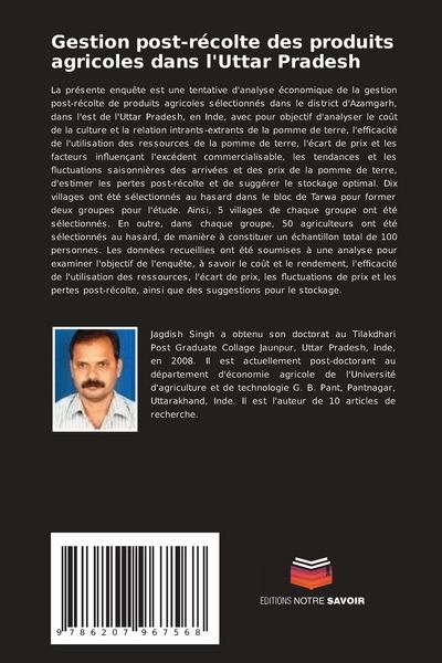 Produktbild: Gestion post-r&eacute;colte des produits agricoles dans l'Uttar Pradesh