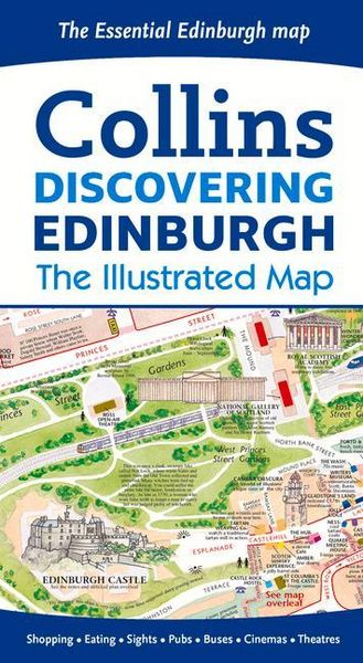 Produktbild: Map-Discovering Edinburgh Illu