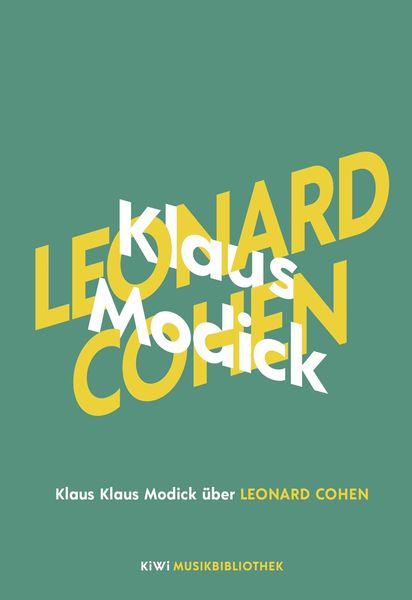 Produktbild: Klaus Modick &uuml;ber Leonard Cohen