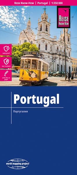 Produktbild: Reise Know-How Landkarte Portugal (1:350.000)