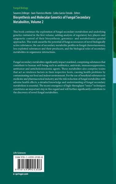 Produktbild: Biosynthesis and Molecular Genetics of Fungal Secondary Metabolites, Volume 2