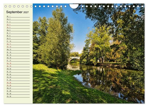 Produktbild: Weimar - Mit Plan durch das Jahr (Wandkalender 2027 DIN A4 quer), CALVENDO Monatskalender