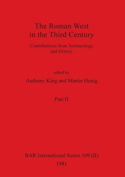 Produktbild: The Roman West in the Third Century, Part ii