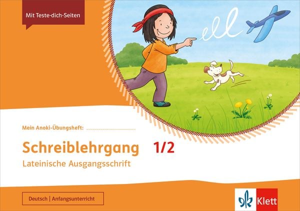Produktbild: Mein Anoki-&Uuml;bungsheft. Schreiblehrgang in Lateinischer Ausgangsschrift 1/2. &Uuml;bungsheft Klasse 1/2