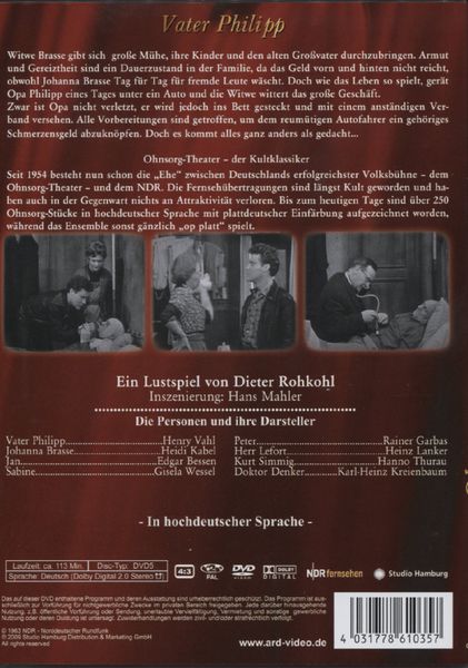 Produktbild: Ohnsorg Theater - Vater Philipp