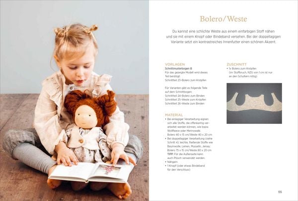 Produktbild: Handgemachte Puppen im Waldorf-Stil