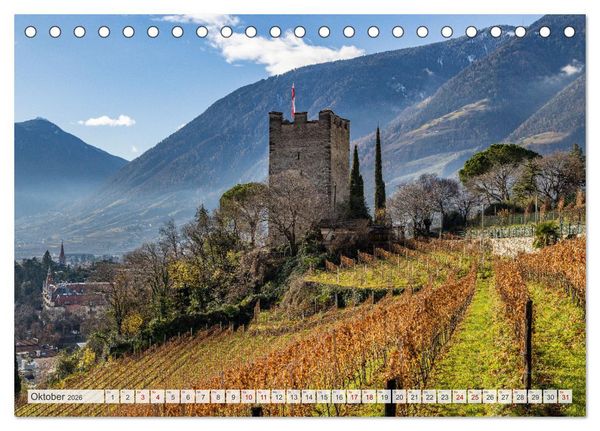 Produktbild: MAGISCHES S&Uuml;DTIROL (Tischkalender 2026 DIN A5 quer), CALVENDO Monatskalender