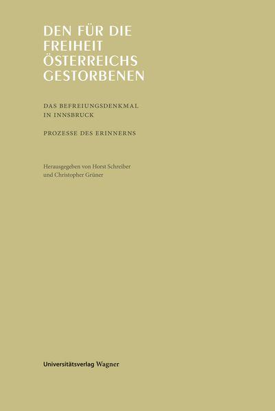 Produktbild: Den für die Freiheit Österreichs Gestorbenen