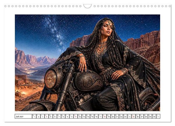Produktbild: Nachtreiterinnen (Wandkalender 2027 DIN A3 quer), CALVENDO Monatskalender