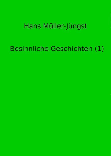 Produktbild: Besinnliche Geschichten (1)