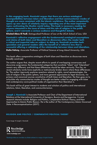 Produktbild: Islam, Liberalism, and Ontology