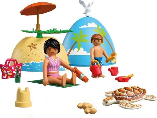 PLAYMOBIL 72101 Spiel-Ei: Strandurlaub