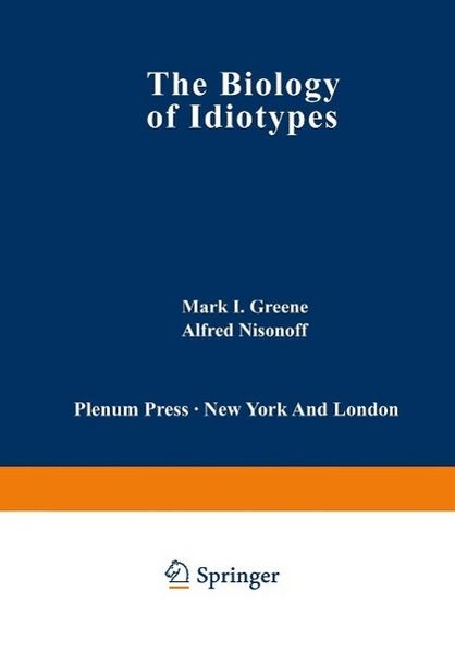 Produktbild: The Biology of Idiotypes