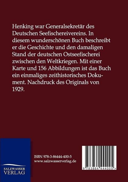 Produktbild: Die Ostseefischerei