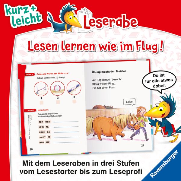 Produktbild: Leserabe 1. Lesestufe Kurz und leicht - Kleines Pony, gro&szlig;er Traum