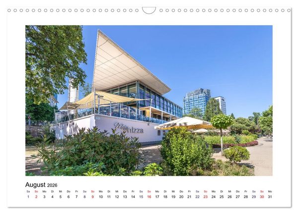 Produktbild: Frankfurt - Parks und G&auml;rten (Wandkalender 2026 DIN A3 quer), CALVENDO Monatskalender