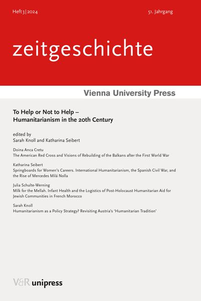 Produktbild: To Help or Not to Help &ndash; Humanitarianism in the 20th Century