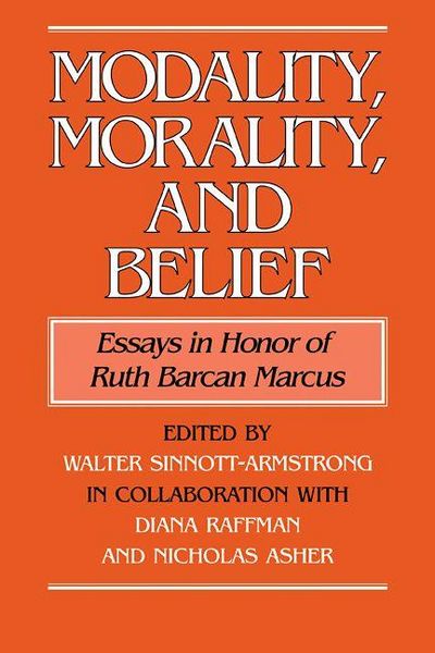 Produktbild: Modality, Morality and Belief