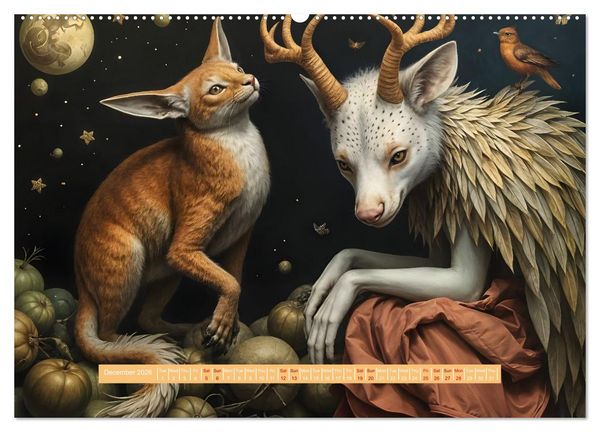 Produktbild: A Year of the Uncanny (Wall Calendar 2026 DIN A2 landscape), CALVENDO 12 Month Wall Calendar