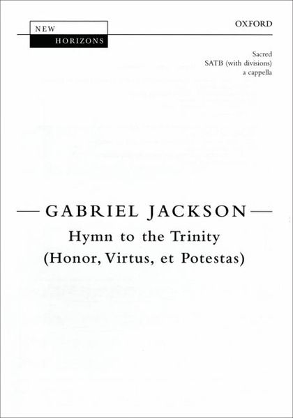 Produktbild: Hymn to the Trinity (Honor, Virtus, Et Potestas)