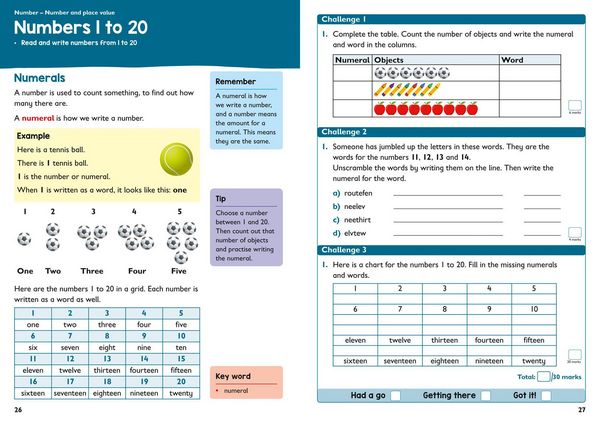 Produktbild: Year 1 Maths and English KS1 Targeted Study & Practice Book