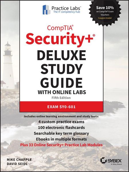 Produktbild: Comptia Security+ Deluxe Study Guide with Online Labs