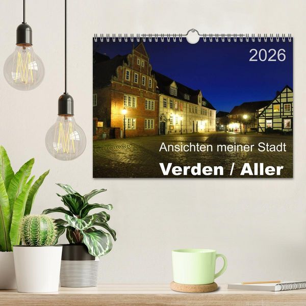 Produktbild: Ansichten meiner Stadt - Verden / Aller (Wandkalender 2026 DIN A4 quer), CALVENDO Monatskalender