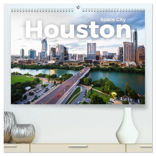 Produktbild: Houston - Space City (hochwertiger Premium Wandkalender 2026 DIN A2 quer), Kunstdruck in Hochglanz