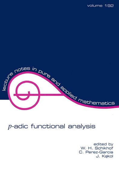 Produktbild: P-adic Functional Analysis