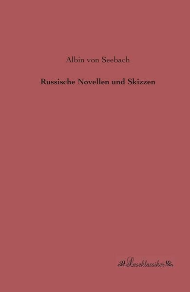 Produktbild: Russische Novellen und Skizzen